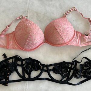 TWO Victorias Secret Bras NWT! 32D